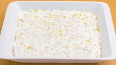 запеканка с рисом, куриным филе, кукурузой и овощами