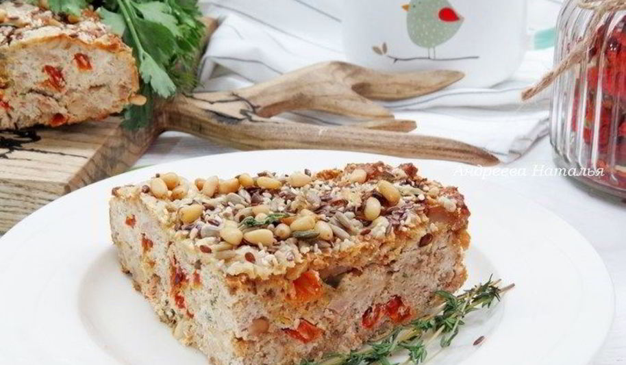 Рецепт запеканки с тунцом, сыром и каперсами