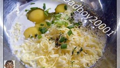 запеканка с виноградом и грибами