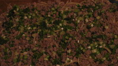 запеканка со спагетти