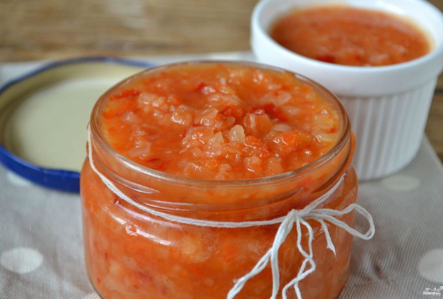 Аджика из перца на зиму