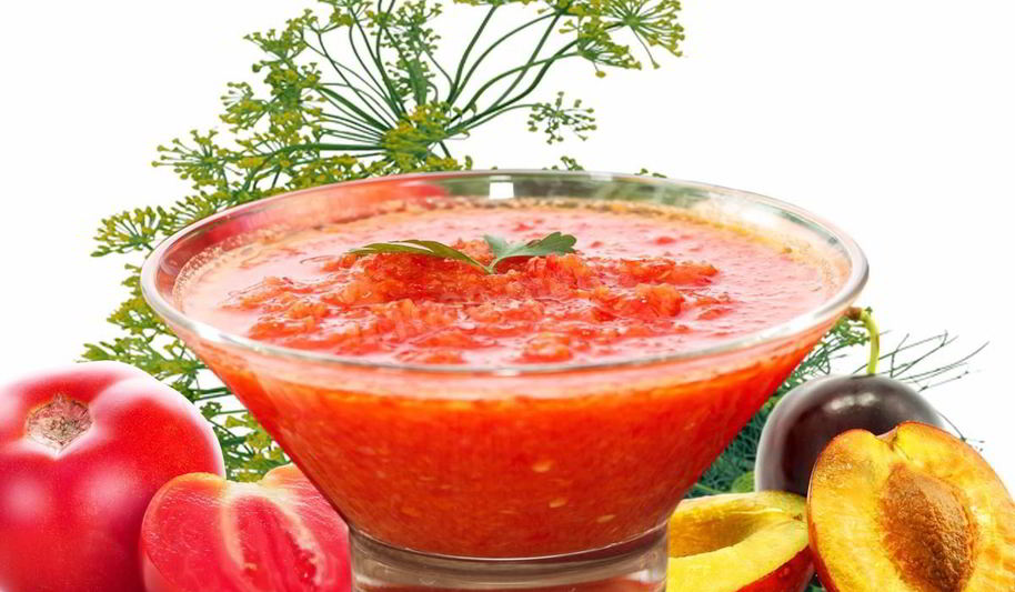 Рецепт аджики из слив с яблоками