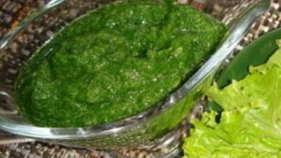 аджика с кинзой