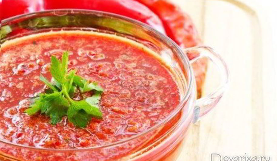 Рецепт аджики жгучей