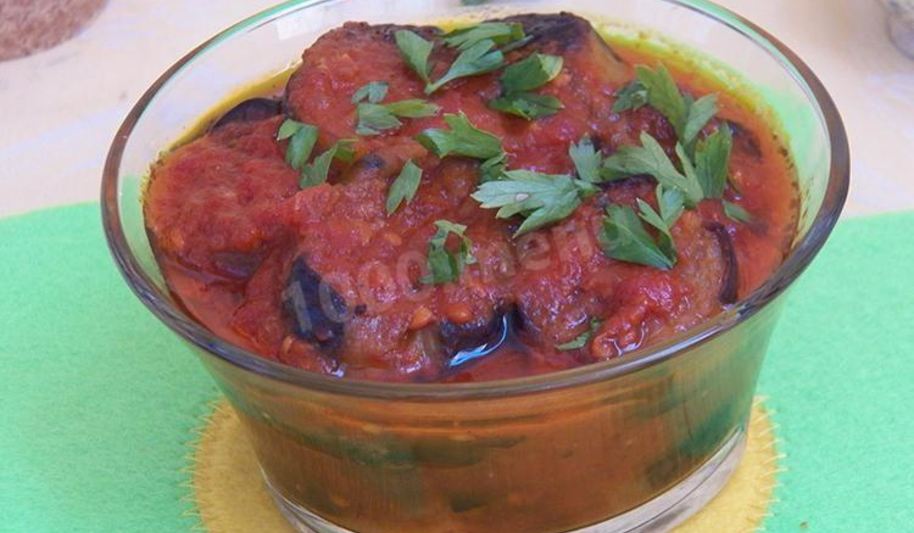 Рецепт баклажанов в аджике на зиму