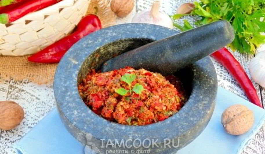 Рецепт грузинской аджики