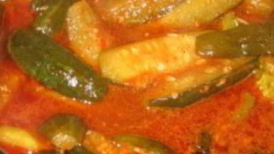 огурцы, консервированные в аджике