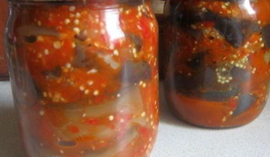 Рецепт баклажанов на зиму тещин язык