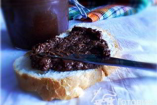 Банановый шоколадный джем