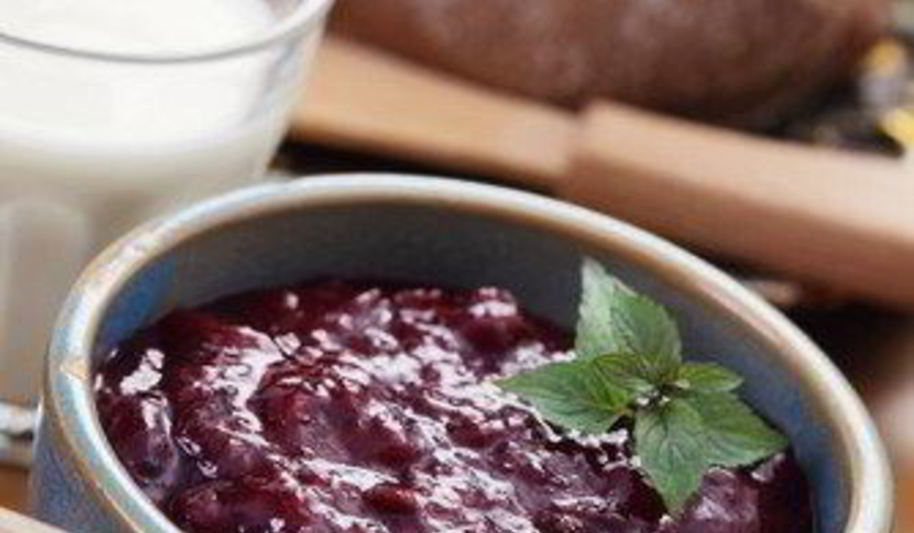 Рецепт быстрого сливового джема с цедрой лайма