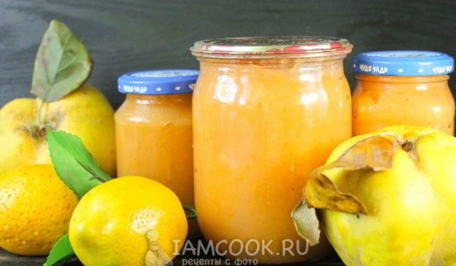 Рецепт джема из айвы на зиму