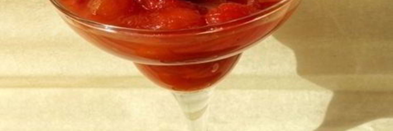 Джем из помидоров черри с лимоном и перчиком чили