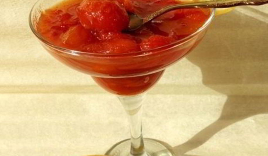 Рецепт джема из помидоров черри с лимоном и перчиком чили