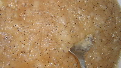 грушево-яблочный джем с маком