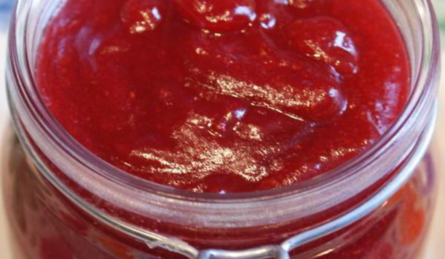 Рецепт клюквенно-яблочного джем с тимьяном