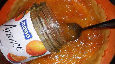 кростата с апельсиновым джемом