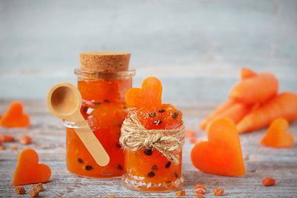 Морковный джем с маракуйей
