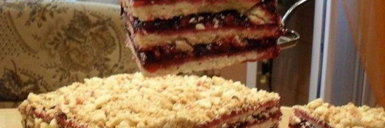 Невероятно простой тортик с джемом