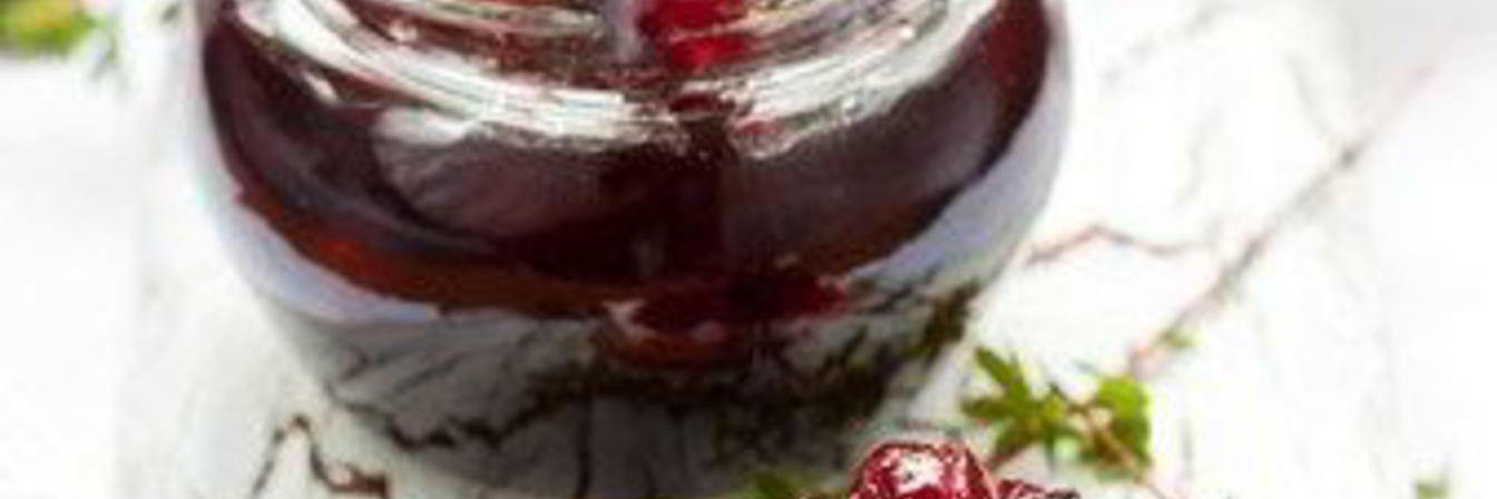 Новогодний клюквенный джем