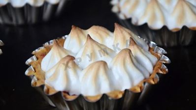 песочные корзинки с джемом