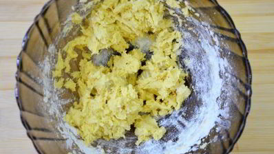 песочные корзинки с джемом