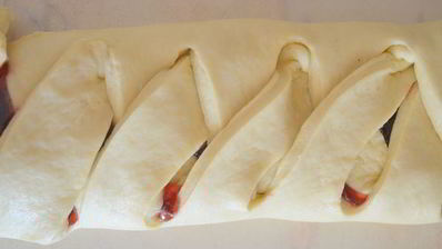 винер брод с клубничным джемом — вкуснейшая датская выпечка