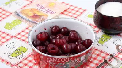 вишневый джем без косточек