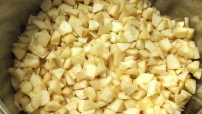 яблочный джем с карамелью