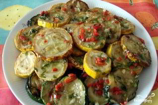 Кабачки на зиму острые