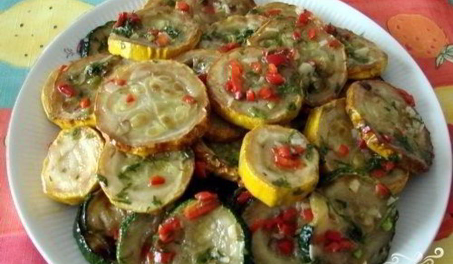 Рецепт кабачков на зиму острые