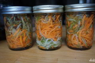 Кабачки с морковкой на зиму без стерилизации