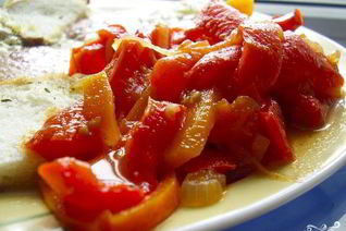 Кабачки с помидорами на зиму