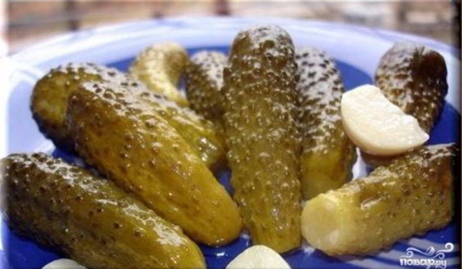 Рецепт хрустящих огурчиков на зиму