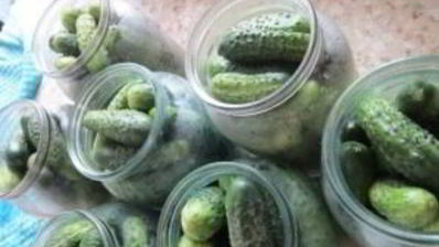 хрустящие огурчики на зиму