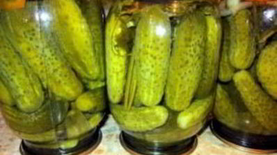 хрустящие огурчики на зиму