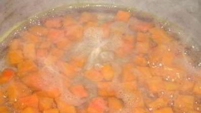 клюквенно-тыквенное пюре на зиму