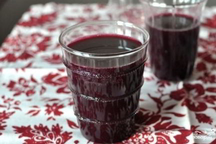 Черничный компот