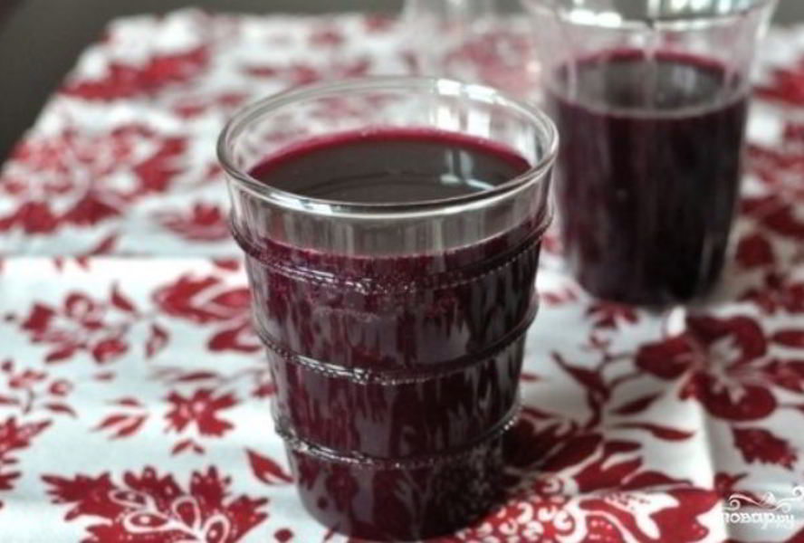 Черничный компот