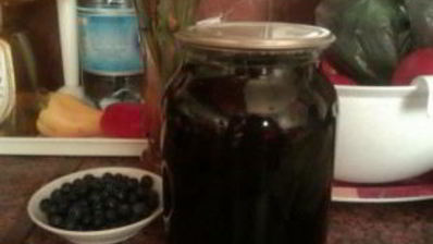 черничный компот