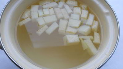 компот из дыни и ежевики