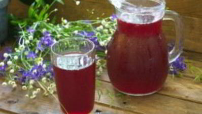 компот из малины и вишни