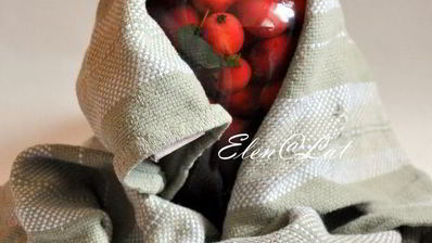 компот из райских яблок с мятой