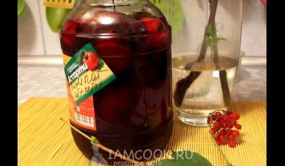 Рецепт компота из ранеток и черноплодки на зиму