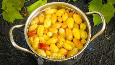 компот из винограда на зиму без стерилизации