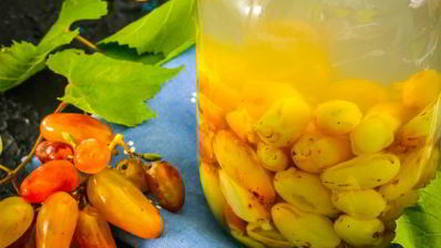 компот из винограда на зиму без стерилизации