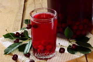 Компот из вишни на зиму