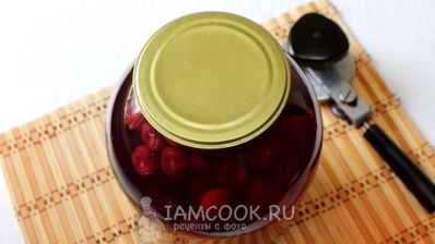 компот из вишни на зиму