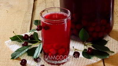 компот из вишни на зиму