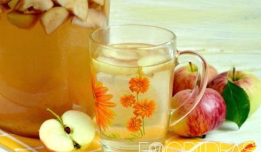 Рецепт компота из яблок