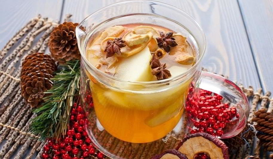 Рецепт рождественского фруктового компота